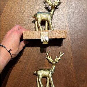 Reindeer Stocking Hooks